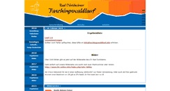 Desktop Screenshot of faschingswaldlauf.de