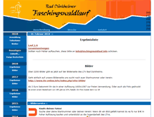 Tablet Screenshot of faschingswaldlauf.de